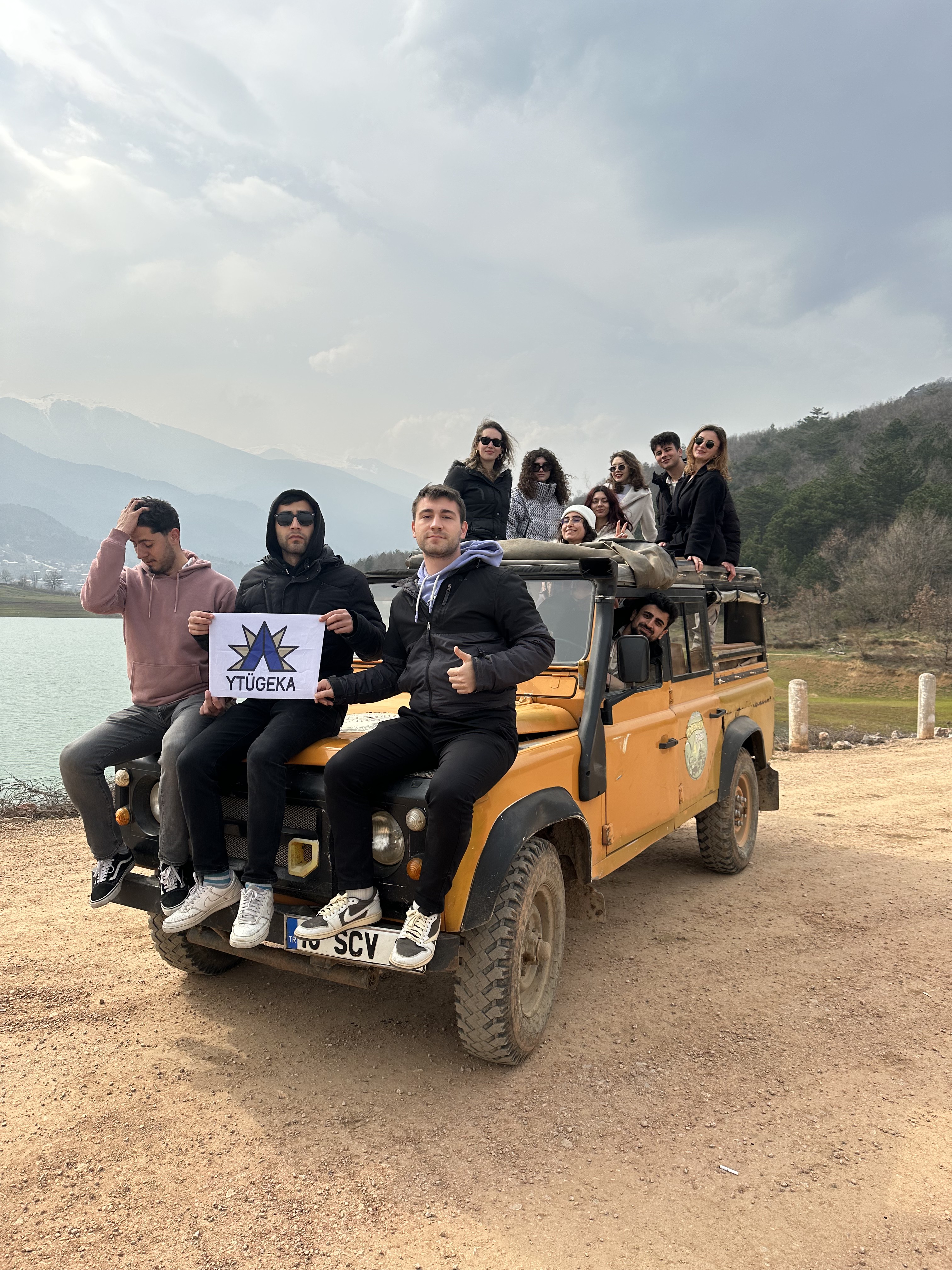 YTÜGEKA gezi ve kamp anılarından bir kare